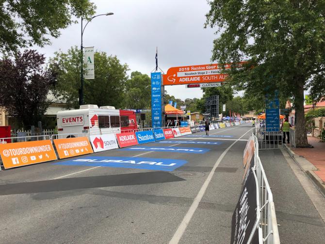 The finish in Angaston