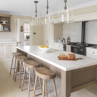 quiet luxury kitchen in Hampshire