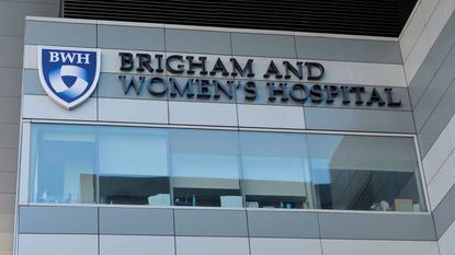The outside of Brigham and Women's Hospital in Boston.