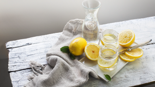 Lemon water