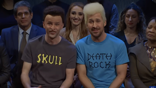 Mikey Day and Ryan Gosling as Beavis and Butt-Head