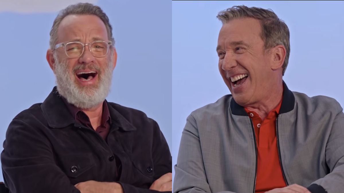 Photo of Tom Hanks semble être un voleur français, mais cela n’a pas empêché Tim Allen de le rencontrer au fil des ans