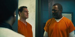 John Cena and Idris Elba in The Suicide Squad