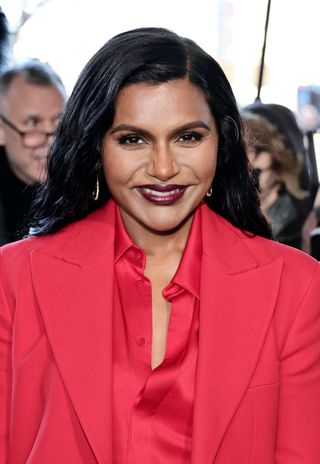 Mindy Kaling attends the Michael Kors Collection Fall/Winter 2023 Runway Show on February 15, 2023 in New York City