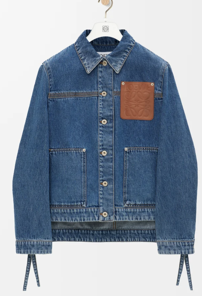 Loewe, Workwear Jacket in Denim