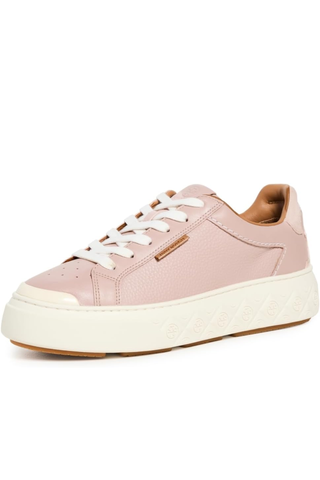 Tory Burch Women's Ladybug Sneakers, Shell Pink, 8.5 Medium Us