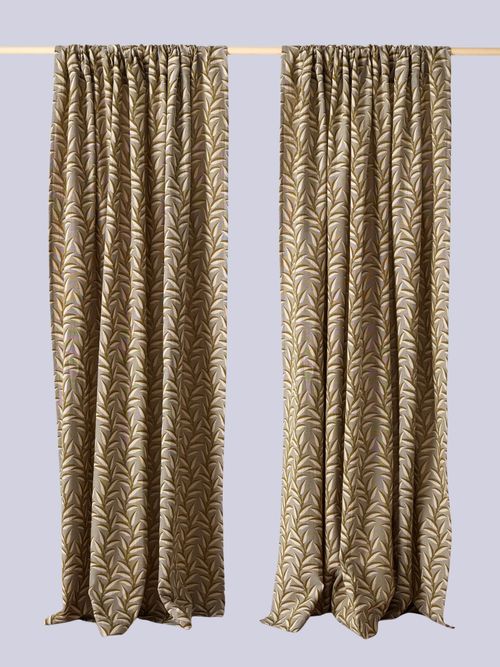 Tabitha 100% Cotton Loop Top Curtains - Pair