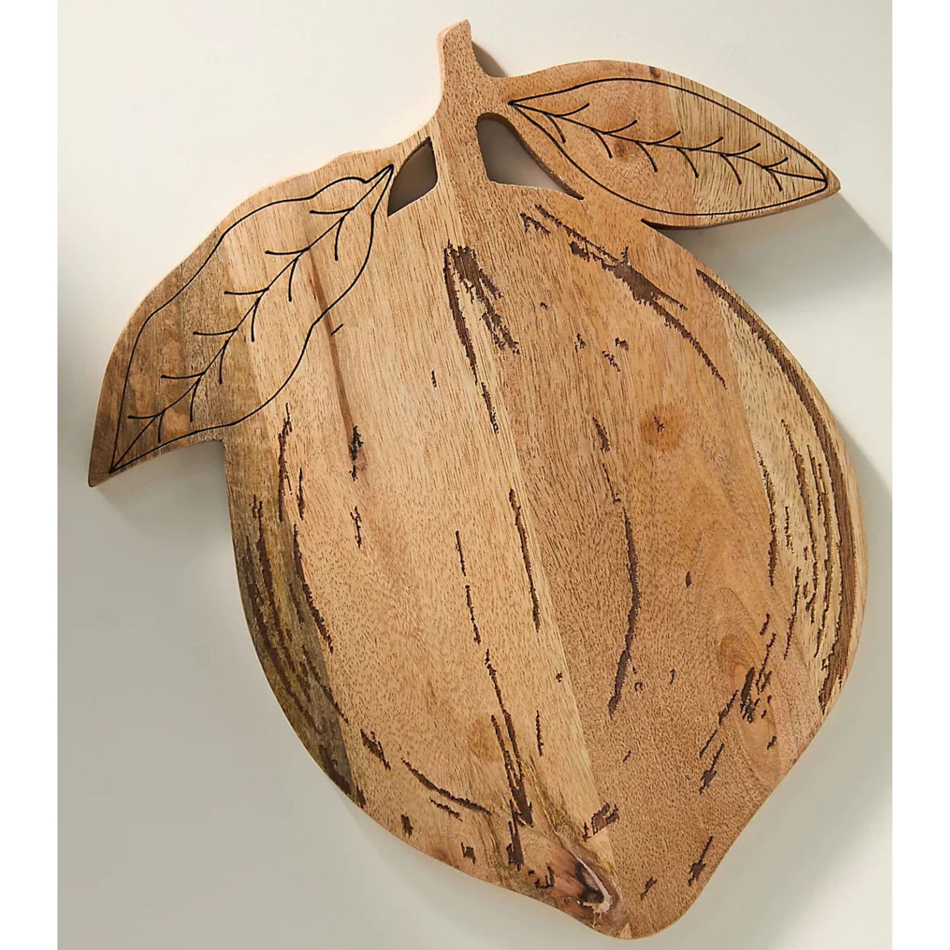 Wooden Lemon Cheese Board