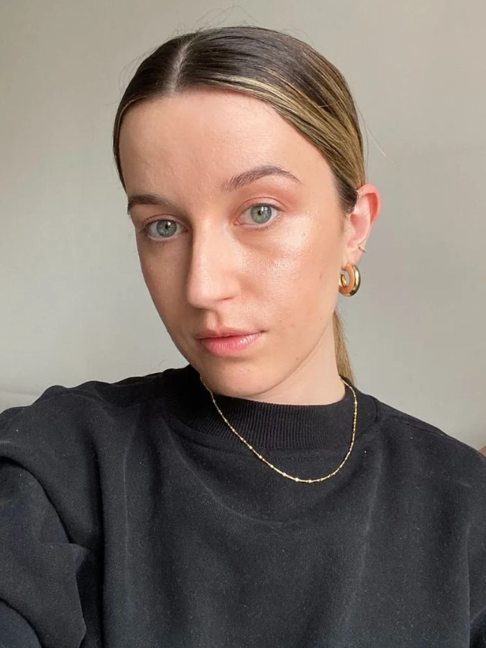 A selfie of deputy beauty editor Grace Lindsay