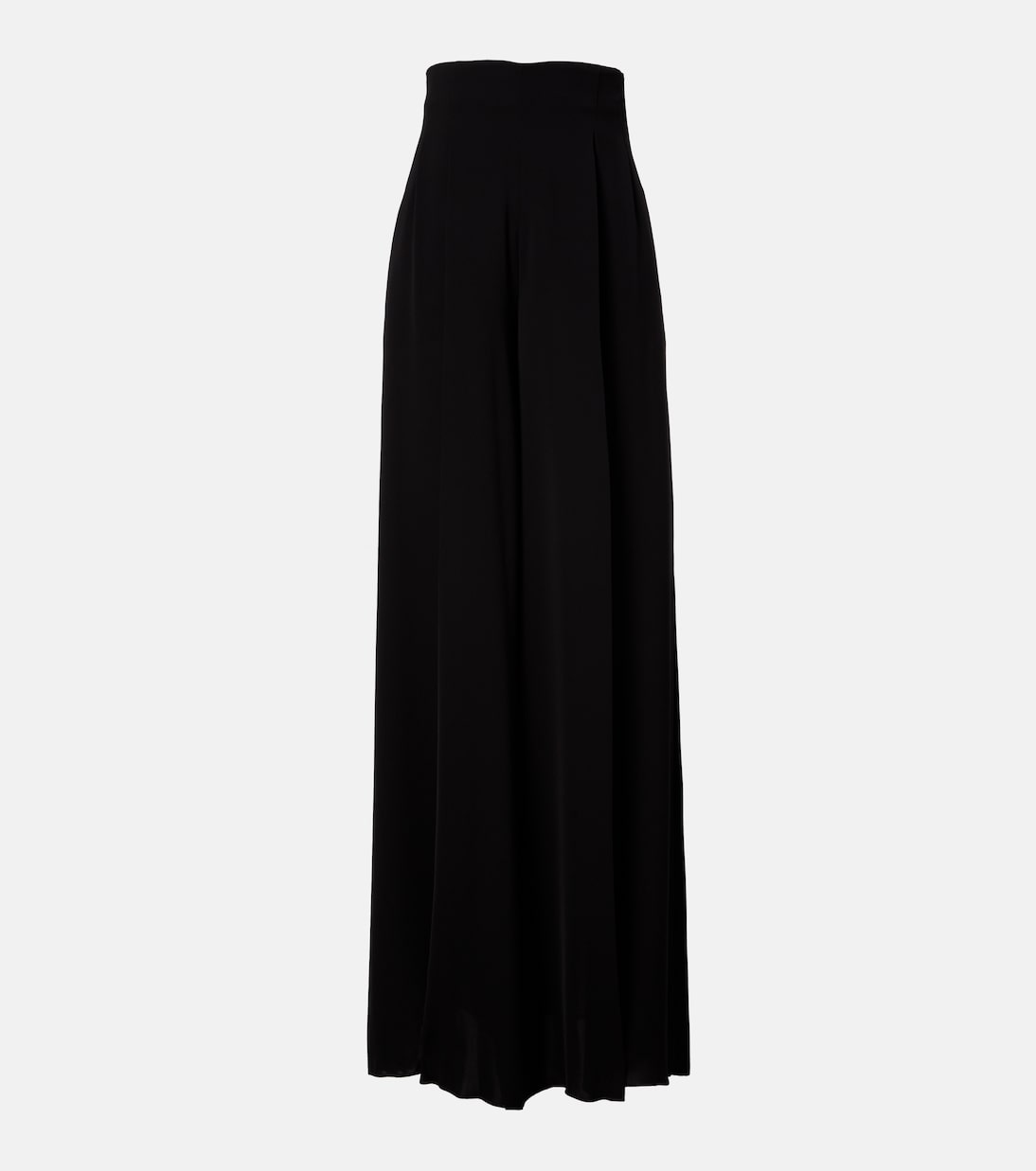 Elegante Cady Wide-Leg Pants in Black - Max Mara