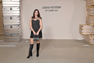 Ana de Armas at the new Louis Vuitton store