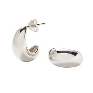 Christmas gifts for her silver drop earrings