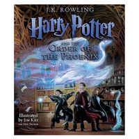 Harry Potter and the Order of The Phoenix Illustrated Edition: $54.99