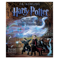 Harry Potter and the Order of The Phoenix Illustrated Edition: $54.99 $31.99 on Amazon