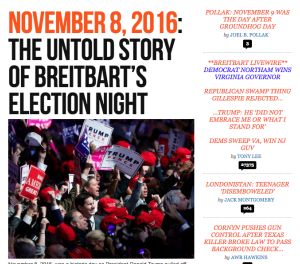 Breitbart headline.