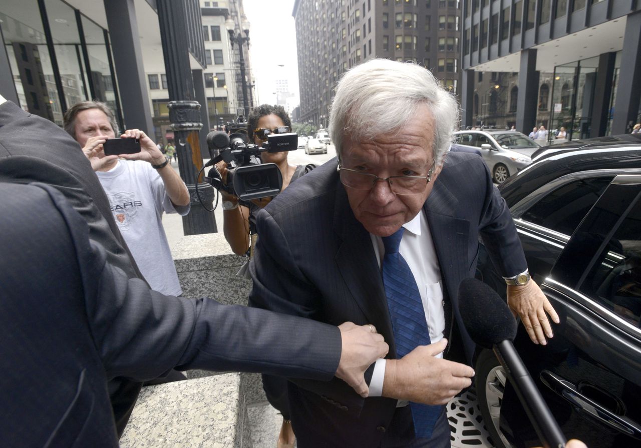 Hastert pled not guilty.