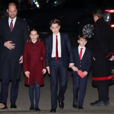 Princess Charlotte, Prince George, Prince Louis at Christmas Carol Service, 2024