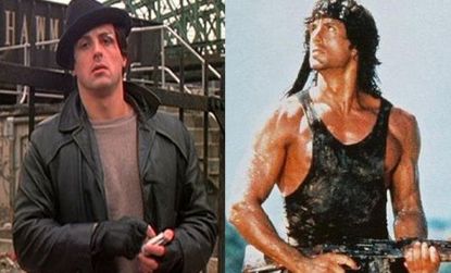 Sylvester Stallon is taking fashion inspiration from his most popular roles as Rocky and Rambo for a men's clothing line debuting in 2012.