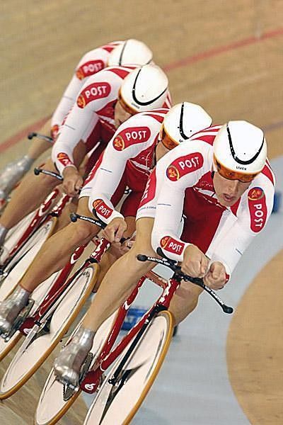 The Danish pursuit team