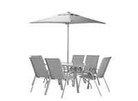 Argos Home Sicily 6 Seater Metal Patio Set