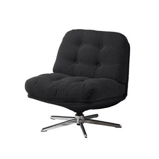 Ikea black swivel chair