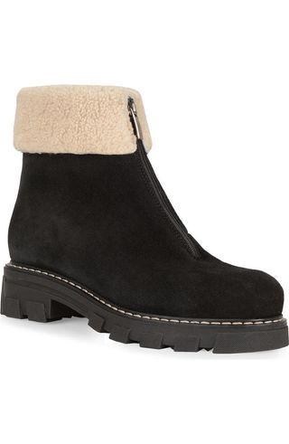 Abba Genuine Shearling Lined Waterproof Bootie