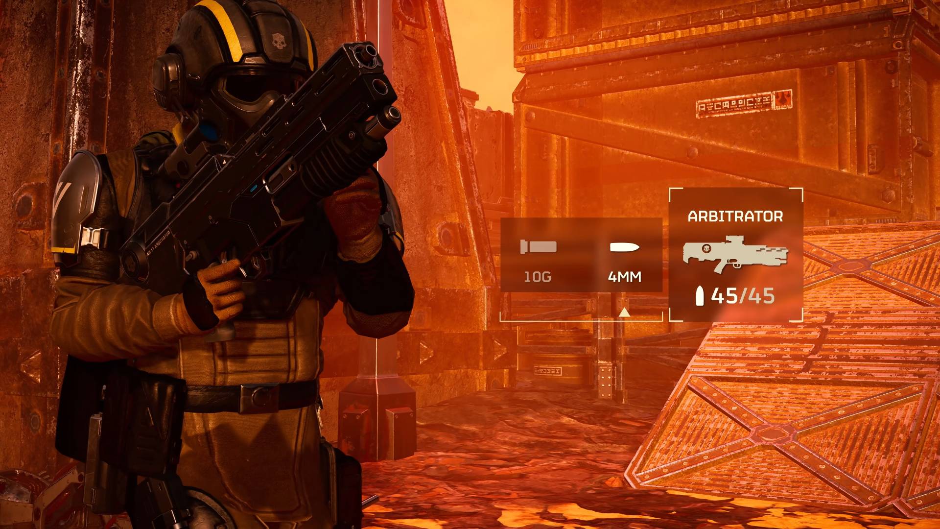 Helldivers 2 Ironclad Democracy Warbond helldiver switching arbitrator assault rifle from assault rifle mode to the underbarrel shotgun