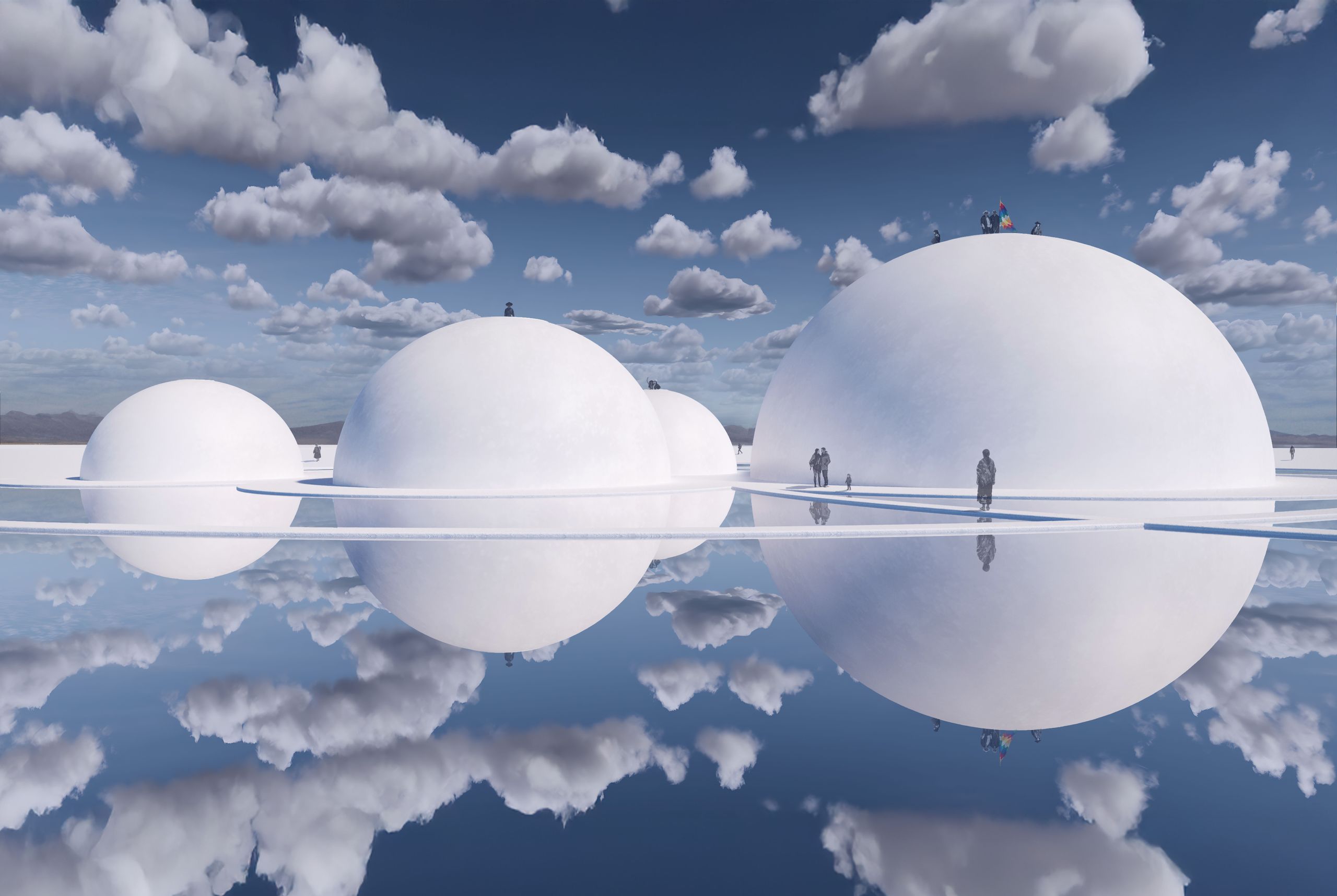 Crawl, hop and dream your way through Tomás Saraceno's latest exhibition
