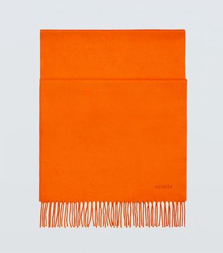 Hermès orange scarf
