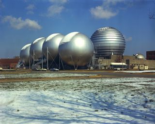 space history, vacuum spheres, hypersonic facilities, Langley