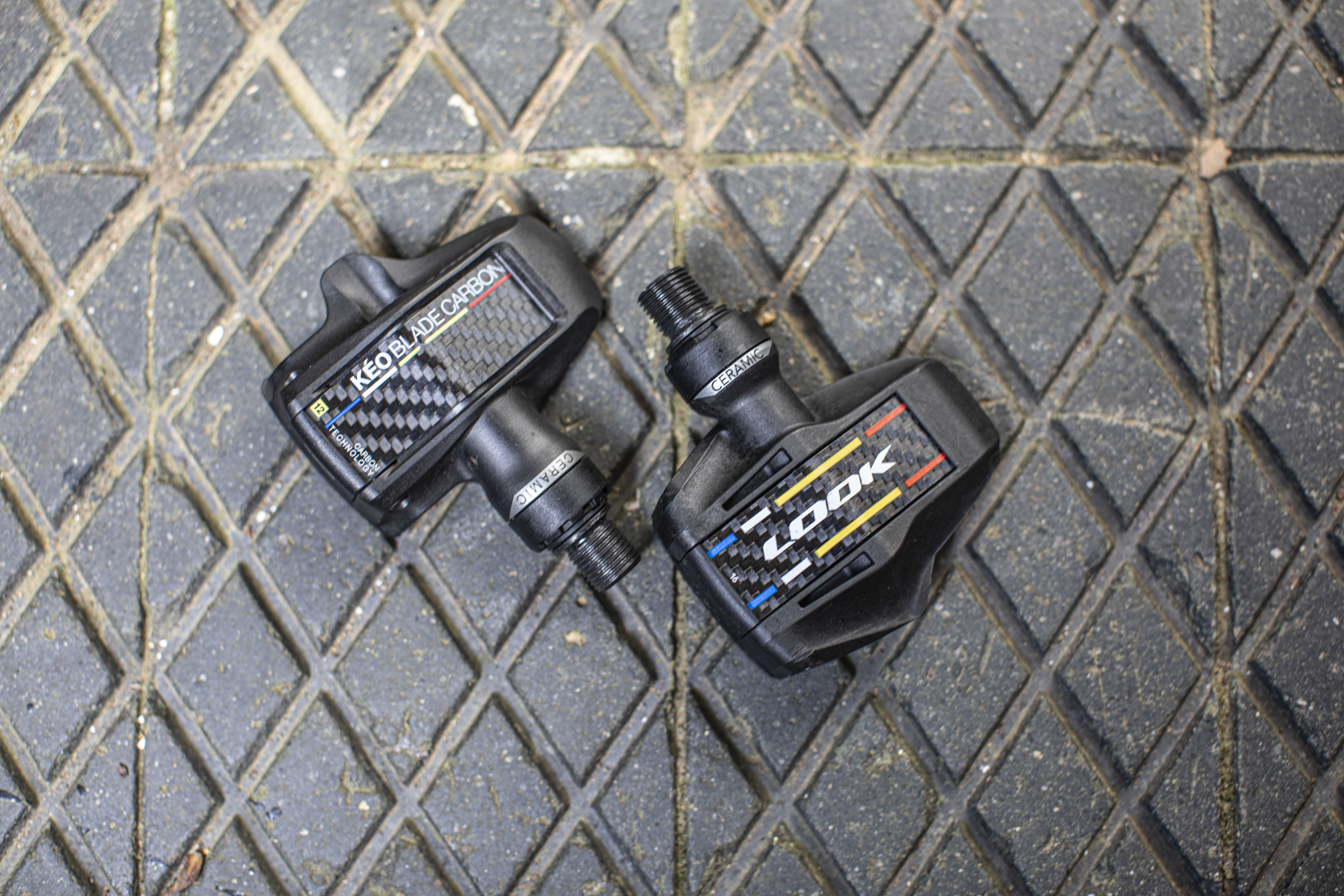Look Keo Blade Ceramic Ti pedal vs previous-generation Look Keo Blade