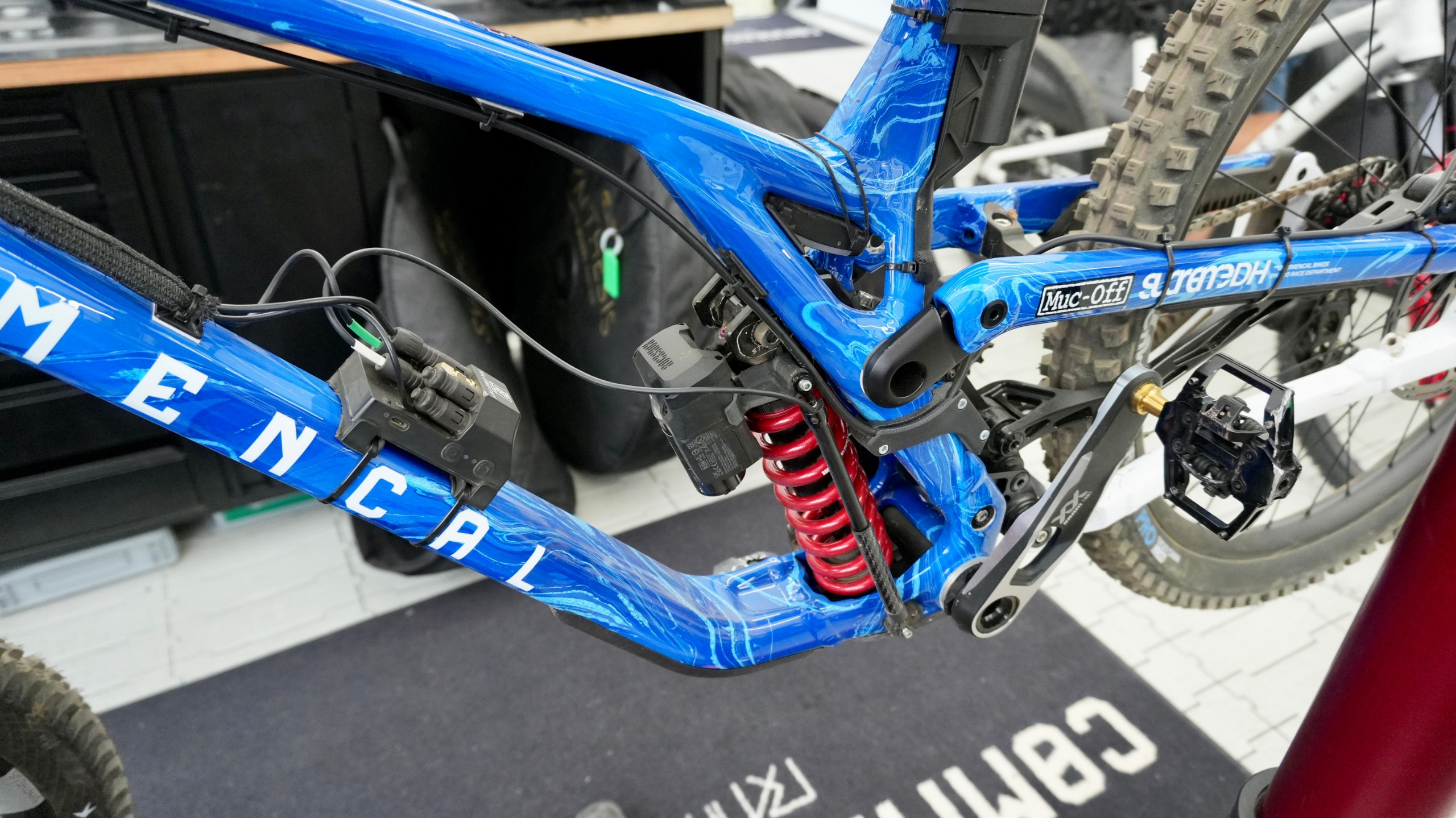 Downhill tech found at the UCI Mountain Bike World Championships in Val di Sole