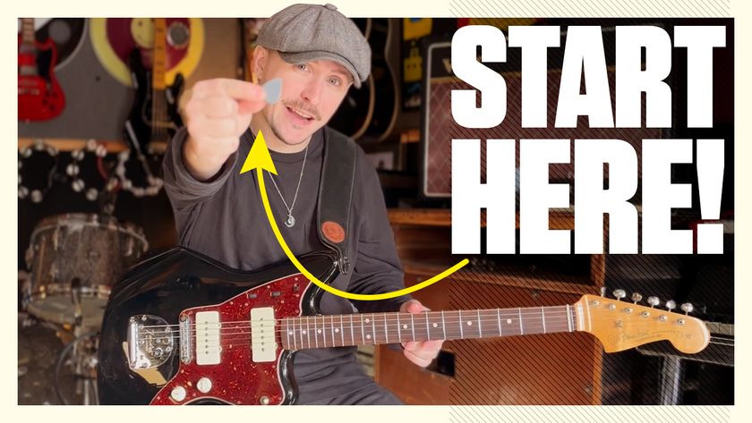 How to hold, picking and fret your first note