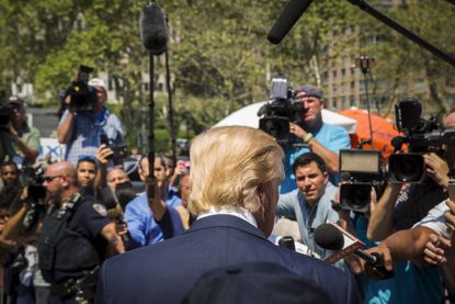 Donald Trump is scrutinized by all sides of the media.