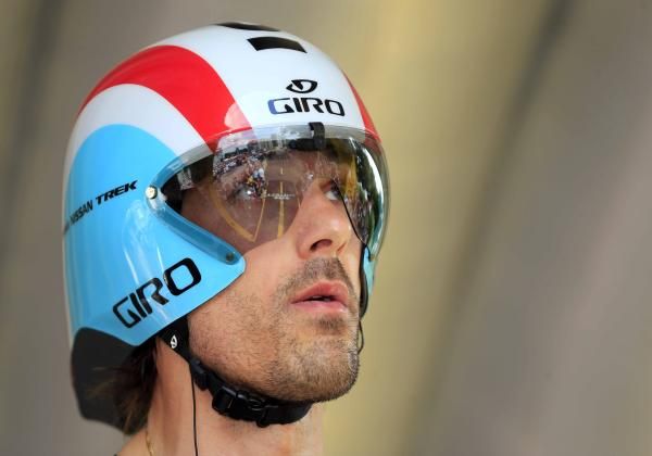 Fabian Cancellara (RadioShack-Nissan) in the start house.