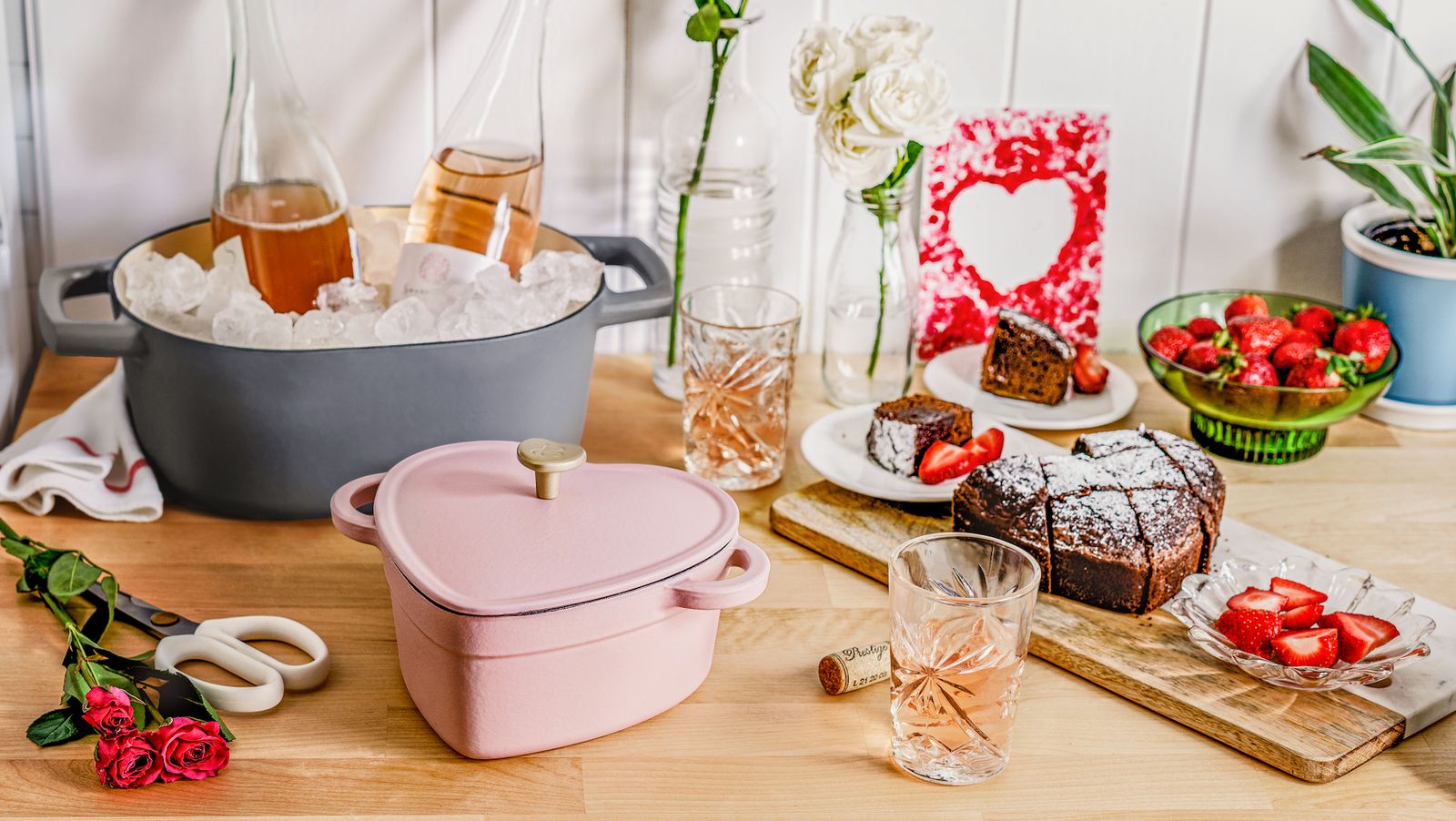 This Drew Barrymore dutch oven is a sweetest kitchen tool My
