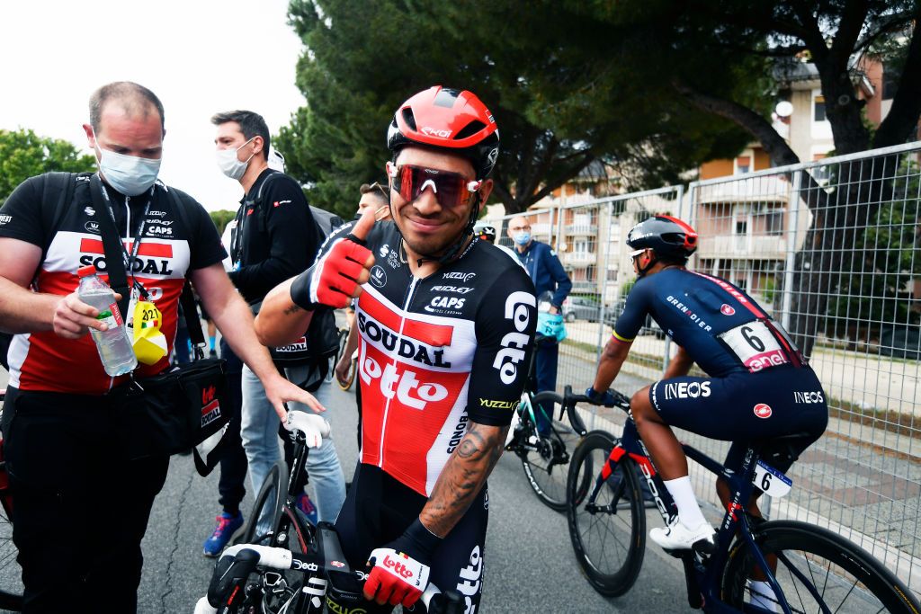 Foto Fabio Ferrari/LaPresse
14 maggio 2021 Italia
Sport Ciclismo
Giro d&#039;Italia 2021 - edizione 104 - Tappa 7 - Da Notaresco a Termoli (km 181)
Nella foto:
Photo Fabio Ferrar/LaPresse
May 14, 2021 Italy
Sport Cycling
Giro d&#039;Italia 2021 - 104th edition - Stage 7 - from Notaresco to Termoli
In the pic: 