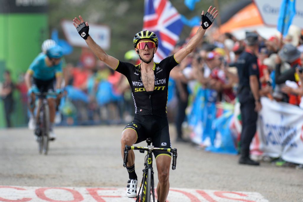 Simon Yates wins stage 14 of the Vuelta a Espana