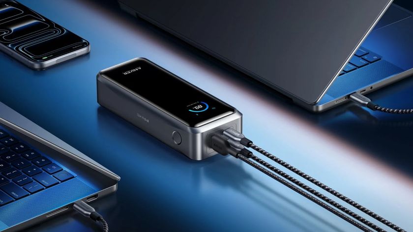 The Anker Prime Power Bank (26K, 300W) in use.