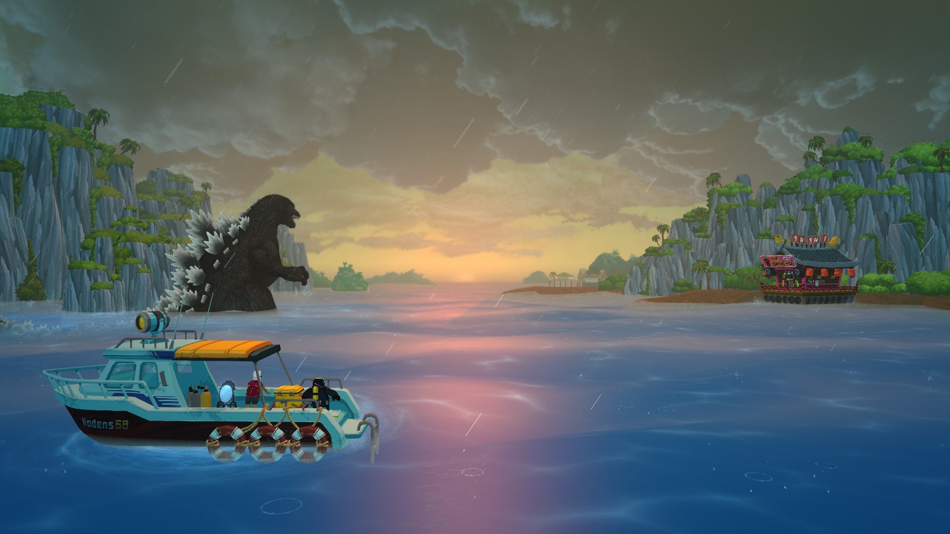 Dave the Diver выйдет на PlayStation в апреле, а вскоре последует DLC Godzilla.