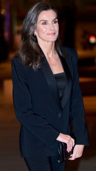 Queen Letizia of Spain attends the 41th "Francisco Cerecedo" Journalism Awards at Ritz Hotel on November 18, 2024