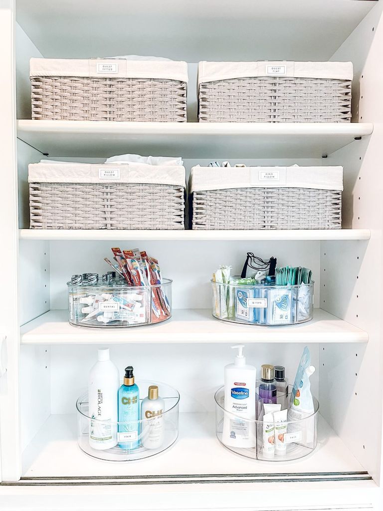 How to organize a linen closet 9 methods that go beyond folding