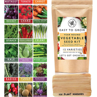 Year-Round Vegetable Seed Kit | £14.99 at Amazon