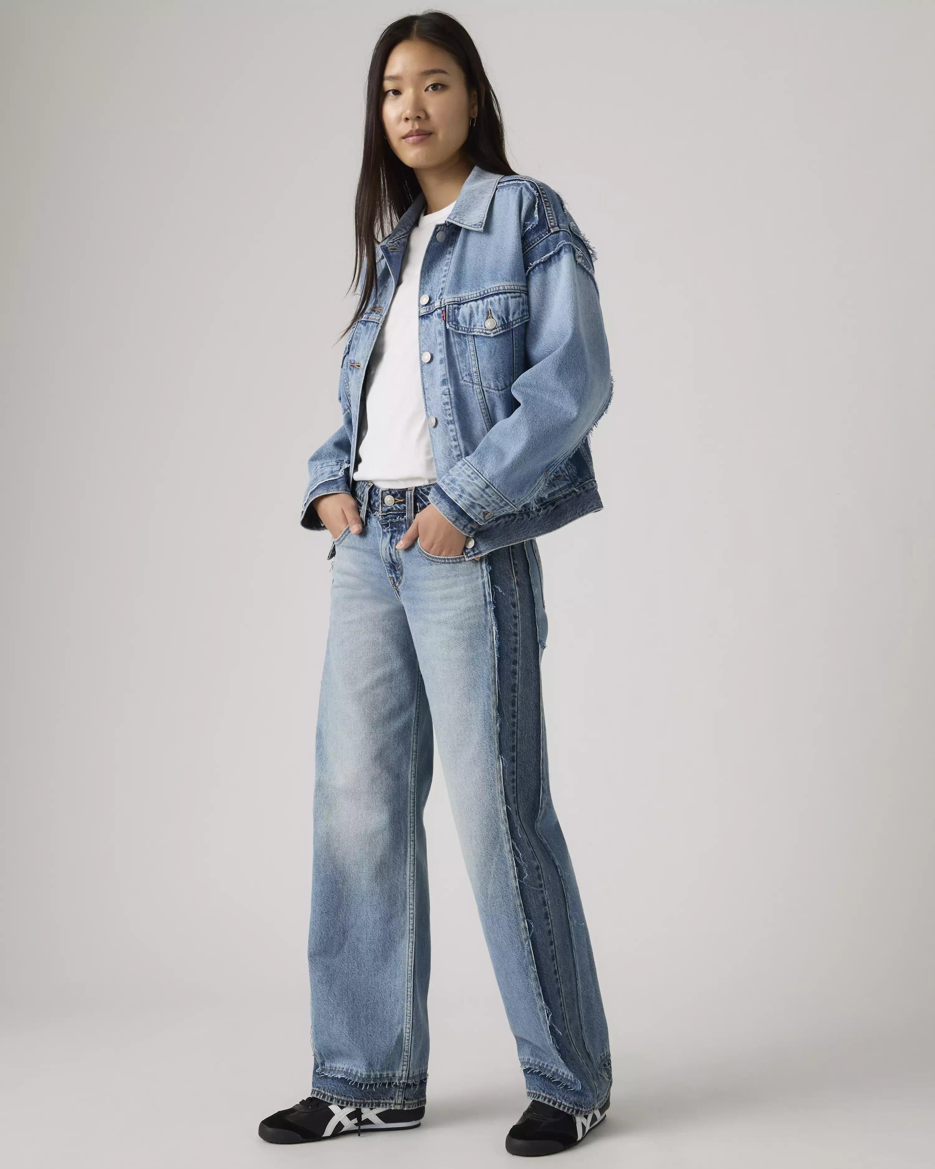 levi's, Deconstructed Low Loose Jeans