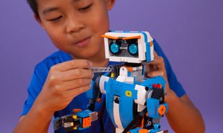 STEM toys with limited reading, like the Lego Boost kit, are great for younger kids. (Credit: Lego)  