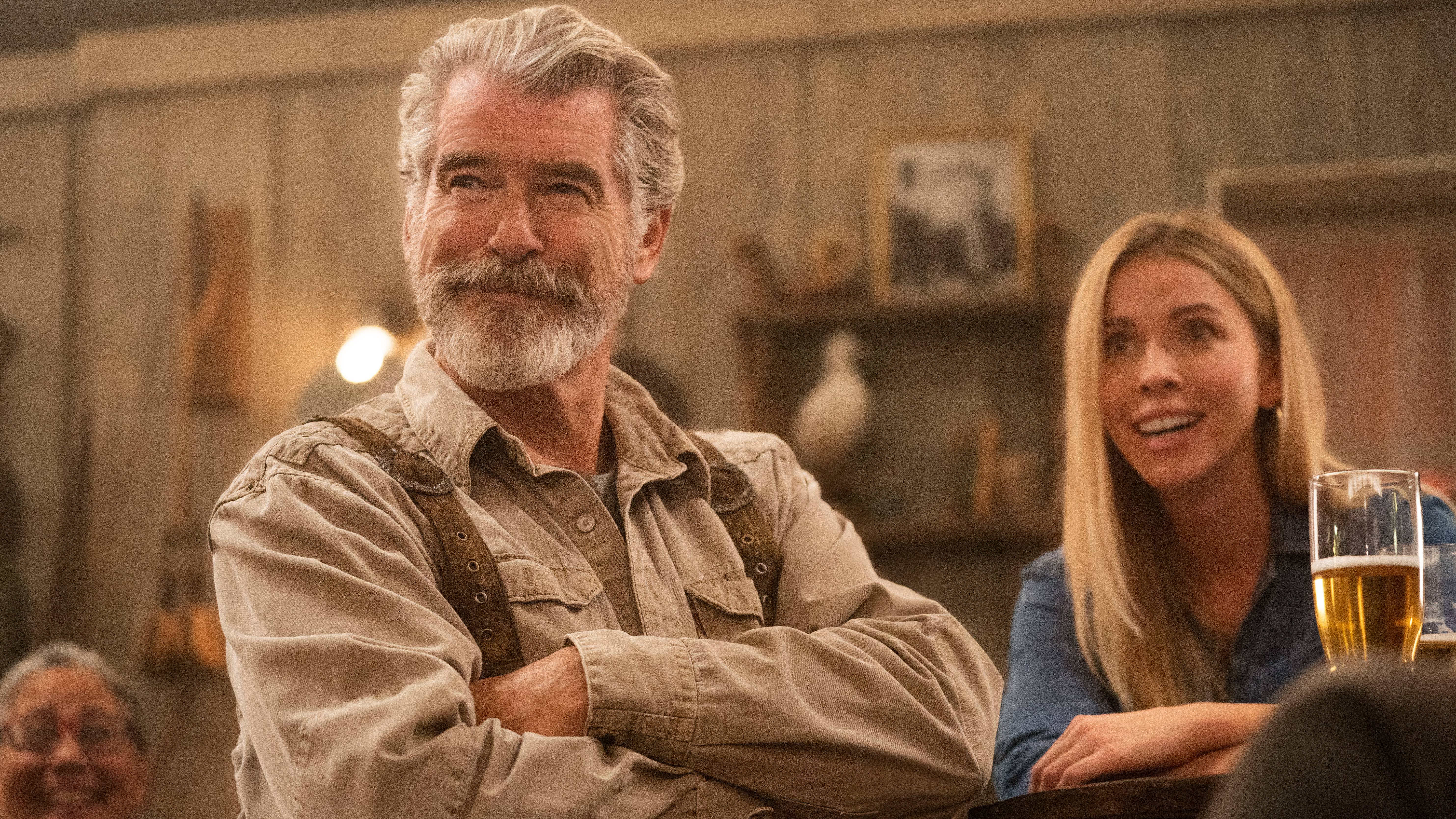 Pierce Brosnan as Erick Erickssong in Eurovision Song Contest: The Story of Fire Saga