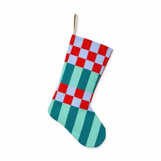 Hand-Quilted Christmas Stocking