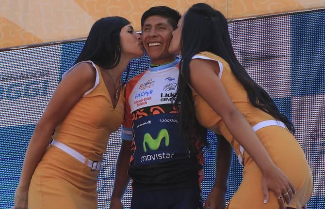 Nairo Quintana (Movistar) extended his overall lead