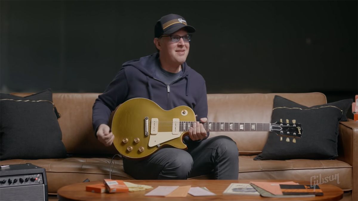 Joe Bonamassa with a Gibson Murphy Lab Les Paul