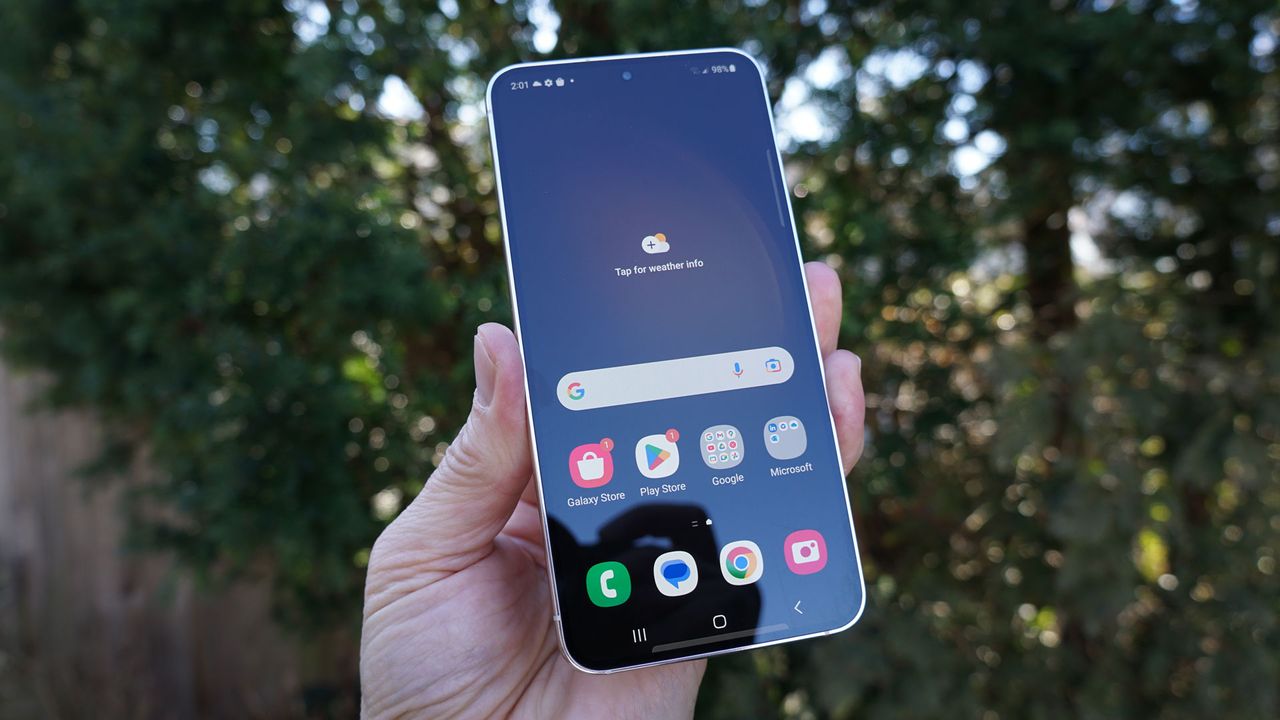 Samsung Galaxy S23 screen